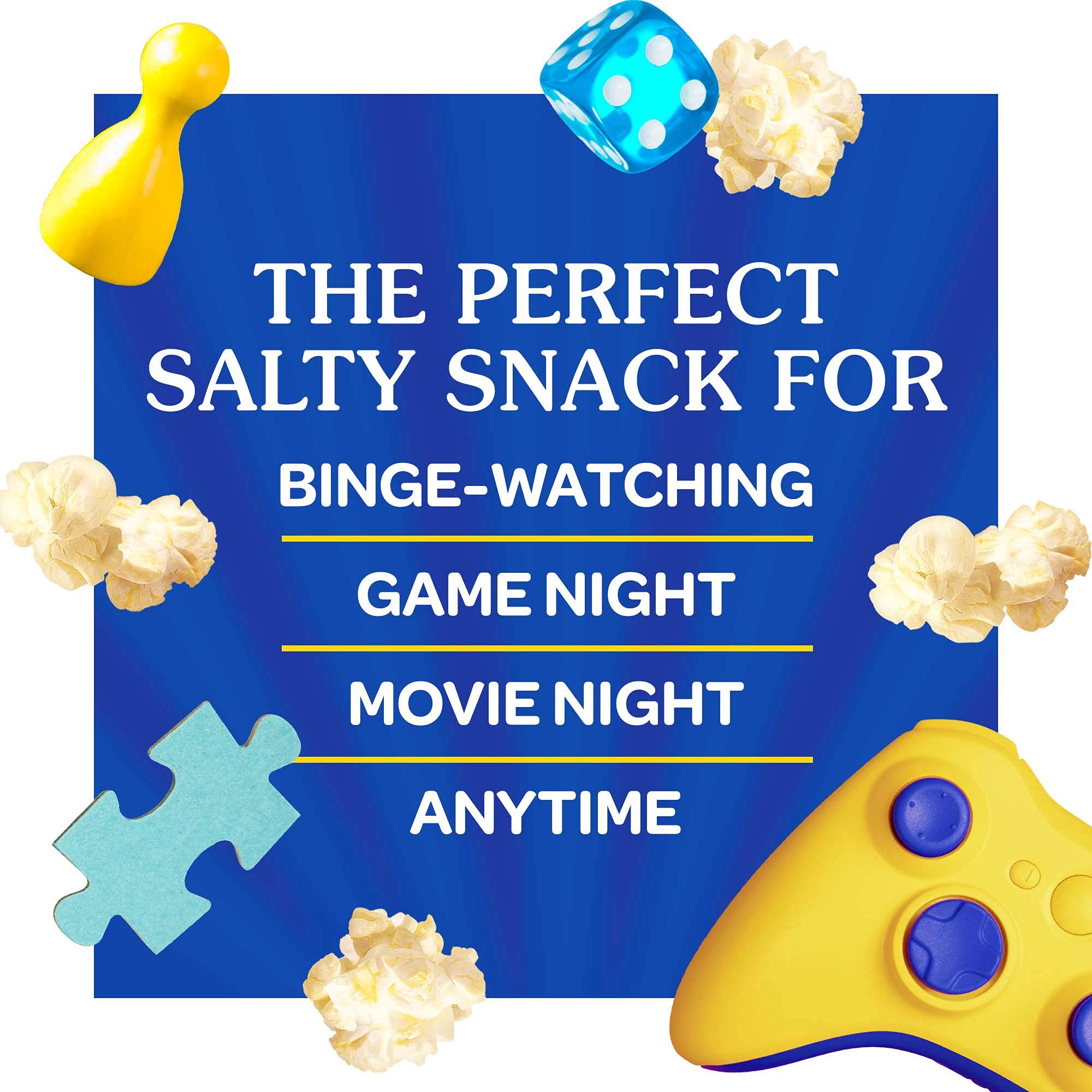 ACT II bag opened with warm aroma evokes cozy snack moments.