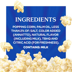 ACT II packaging highlights a twelve-bag value and convenient snacking.