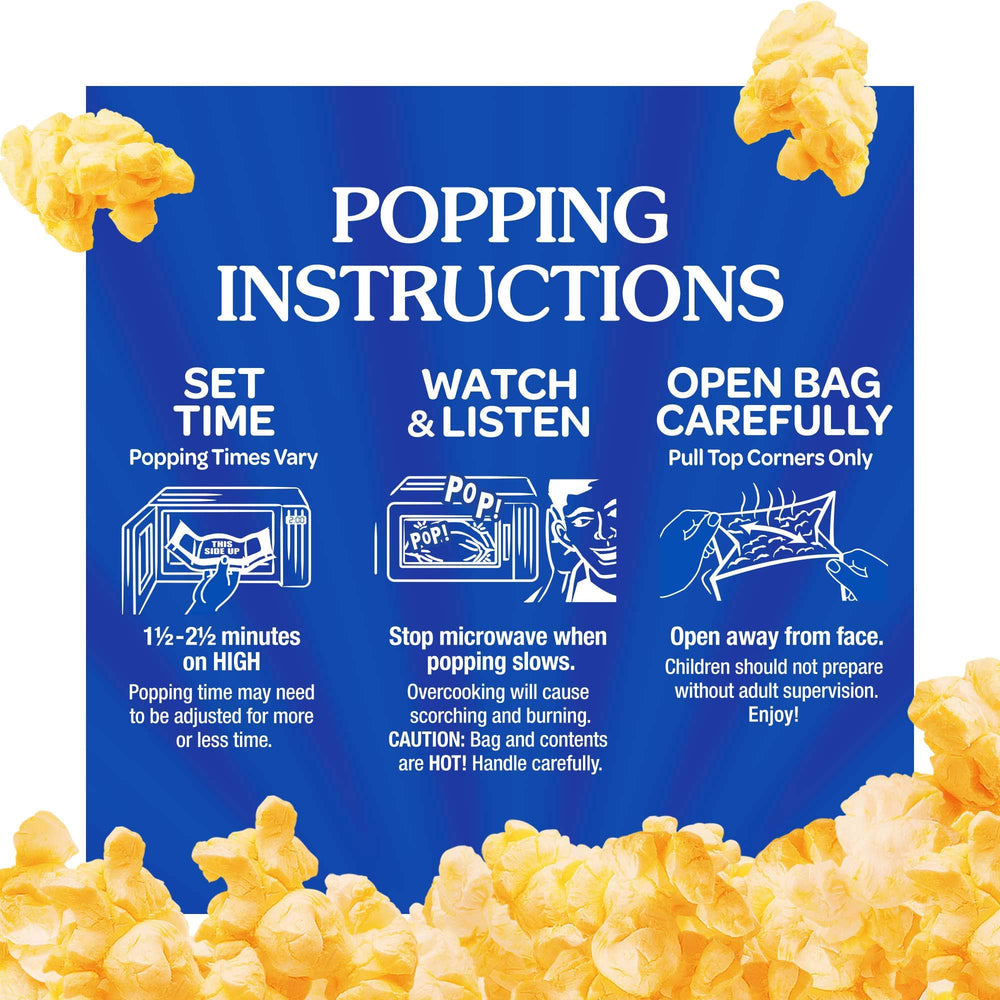 Bowls of ACT II Xtreme Butter popcorn after popping
