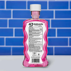 ACT Kids anticavity mouthwash dosing cup showing accurate dosing