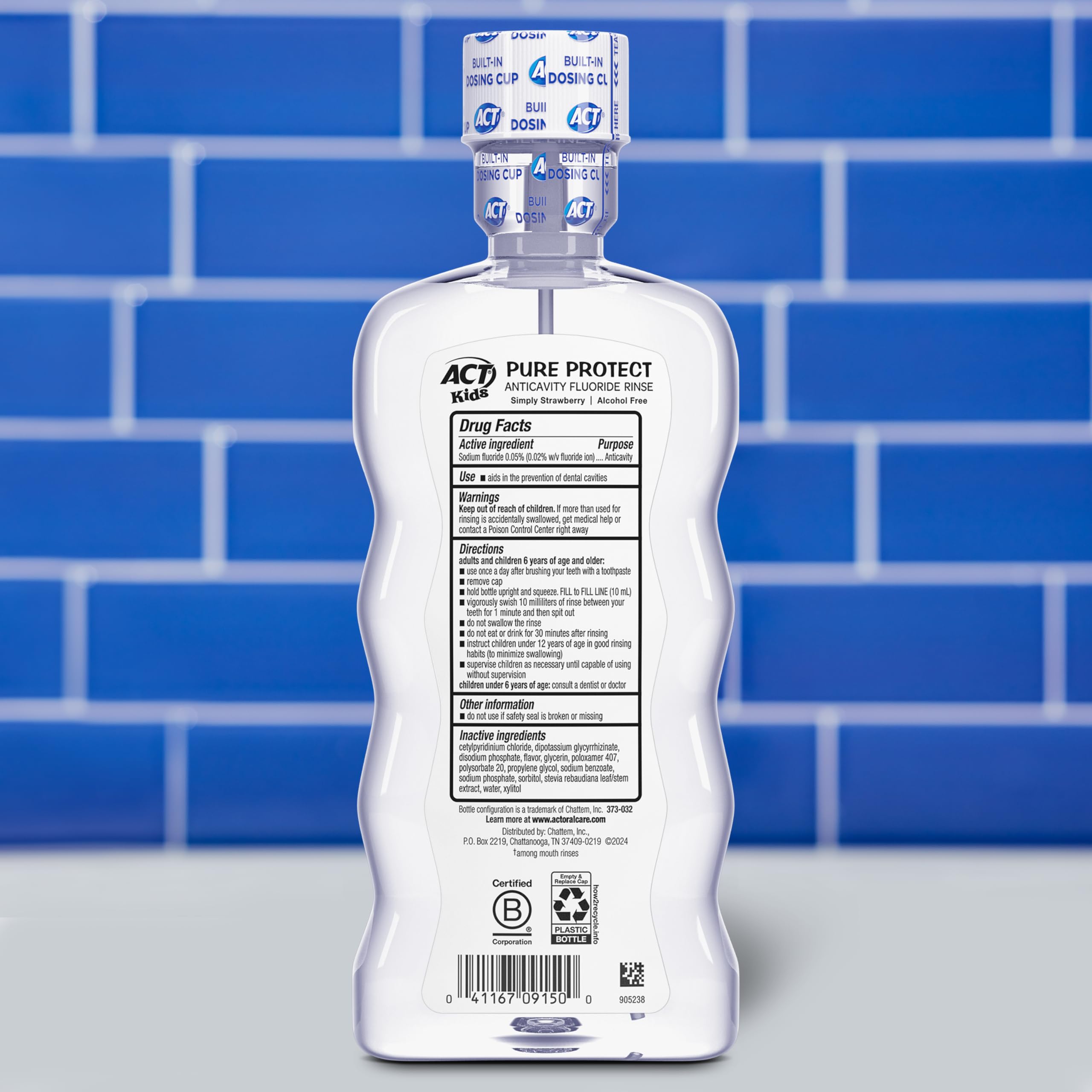 ACT Kids pack of 3 mouthwash boxes offers value and consistent care