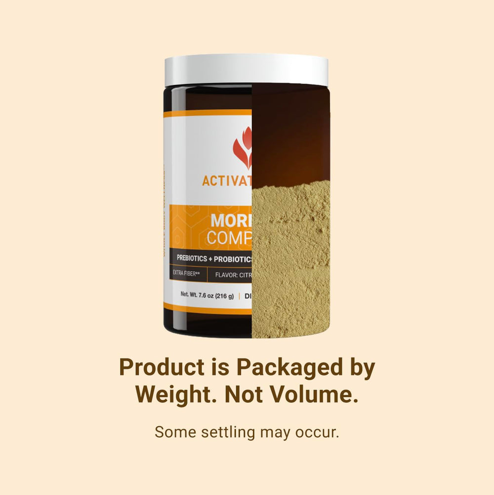 ActivatedYou Morning Complete breakfast setup scene with citrus flavor hint.