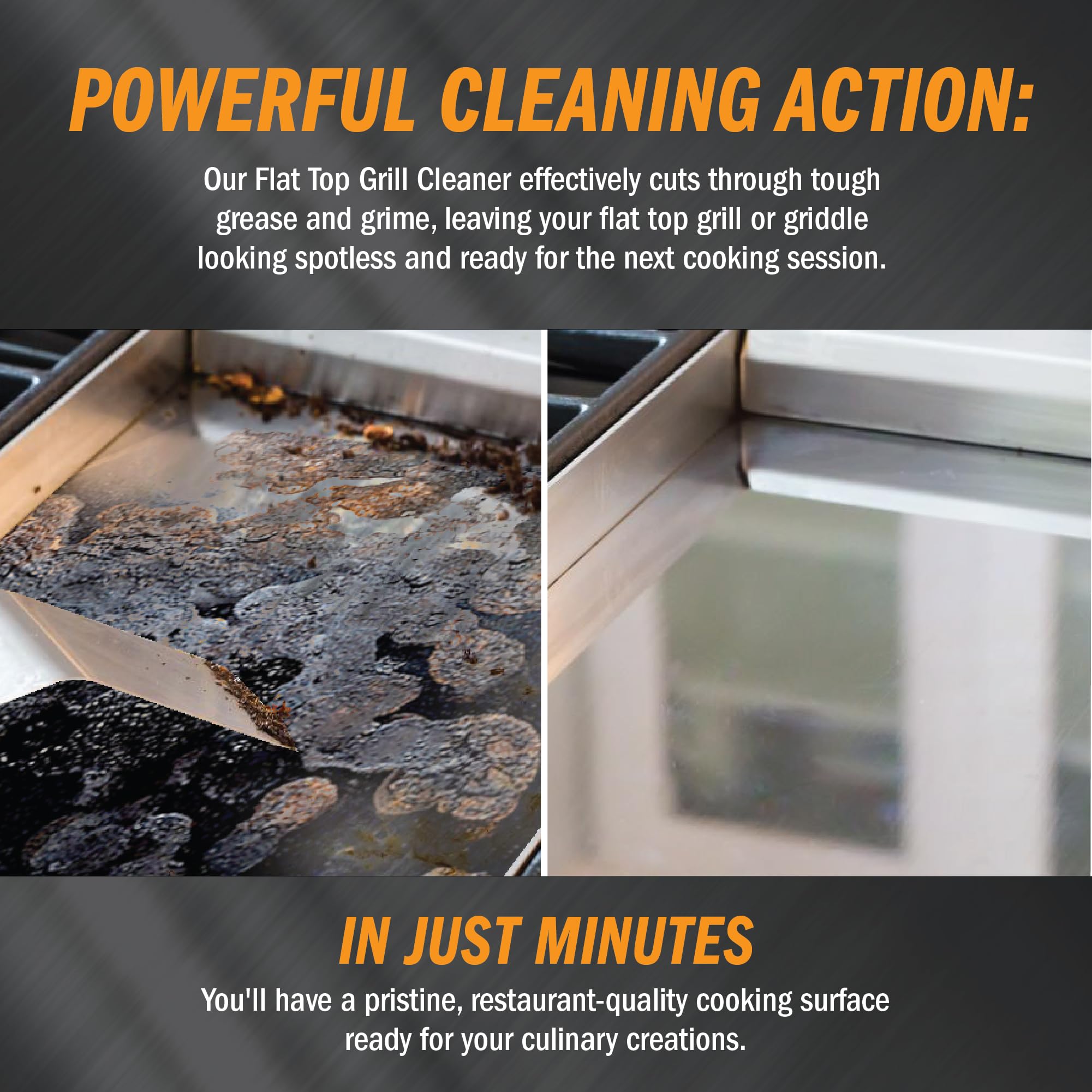 Active Element Flat Top Grill Cleaner Bottle Dispense for easy application