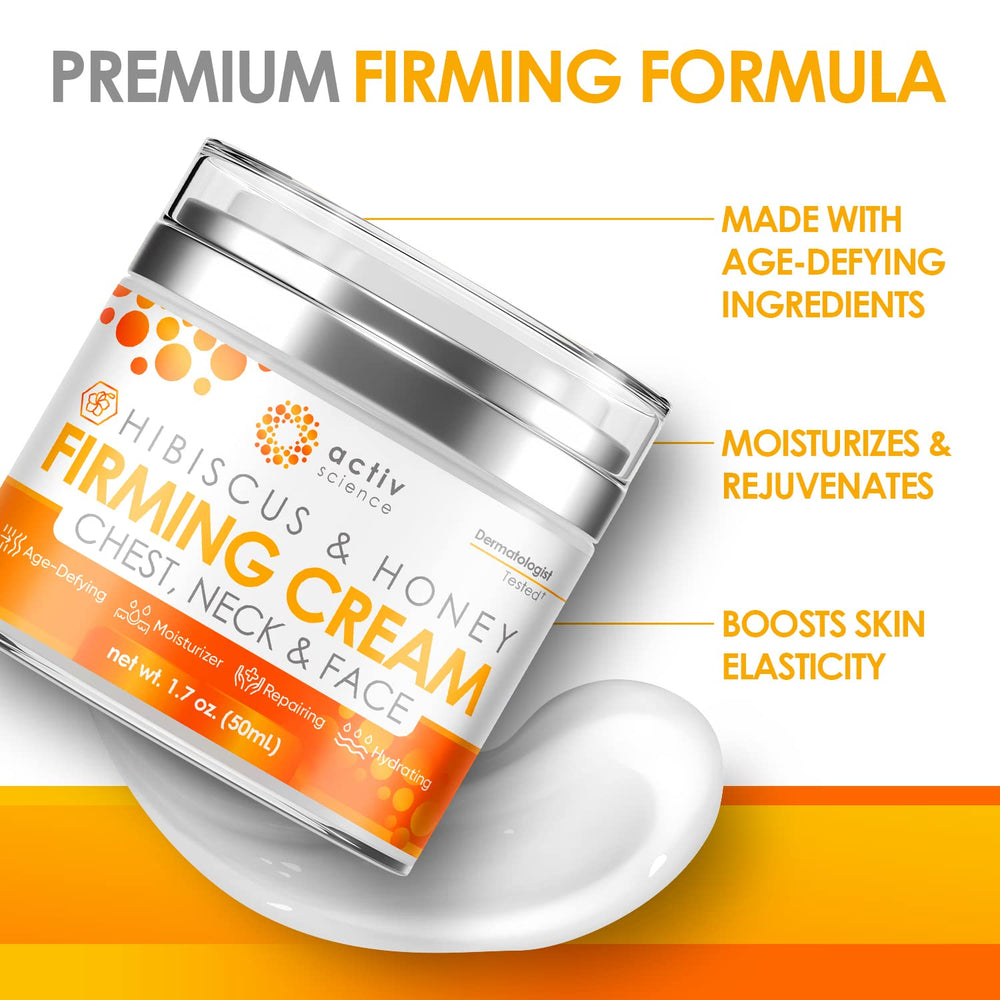 Day and night moisturizer for facial and neck care.