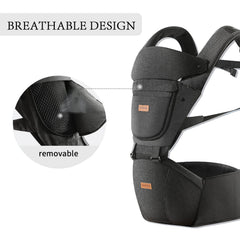 Acumas ergonomic M-design supports comfortable baby positioning.