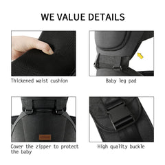 Acumas carrier enables hands-free moments for busy parents.