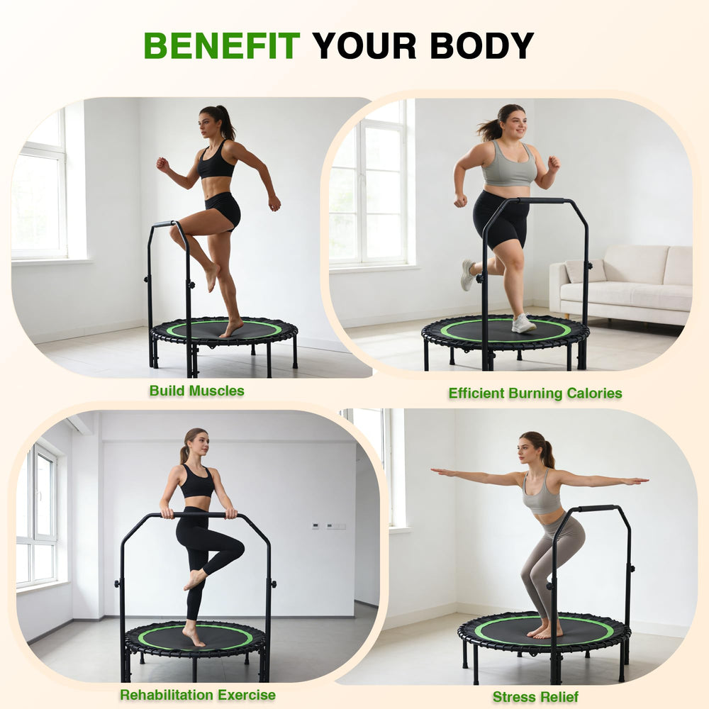 ACWARM HOME adjustable handle demonstrates customizable height for users.