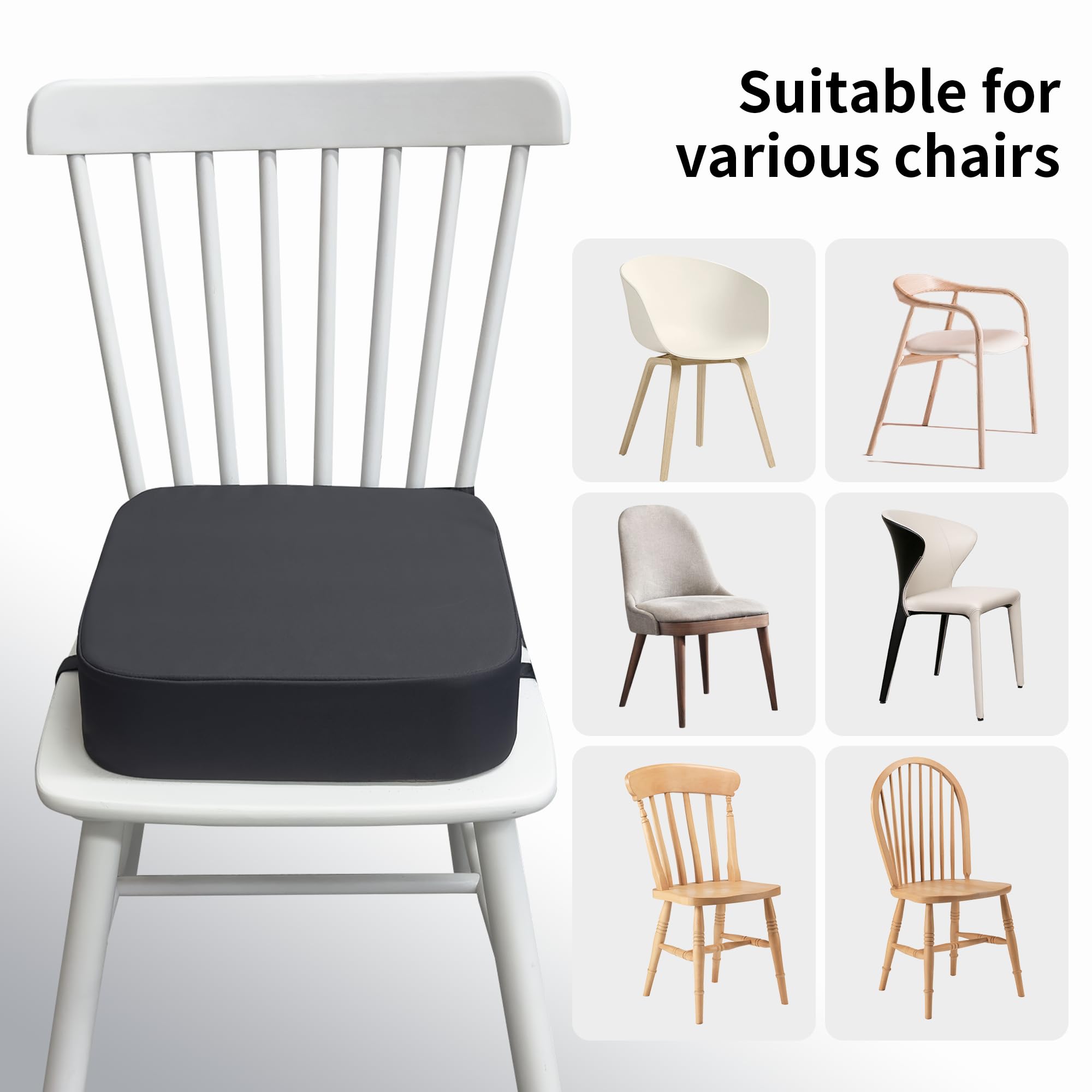 Acxseo Toddler Booster Seat at-table use supports children during meals.