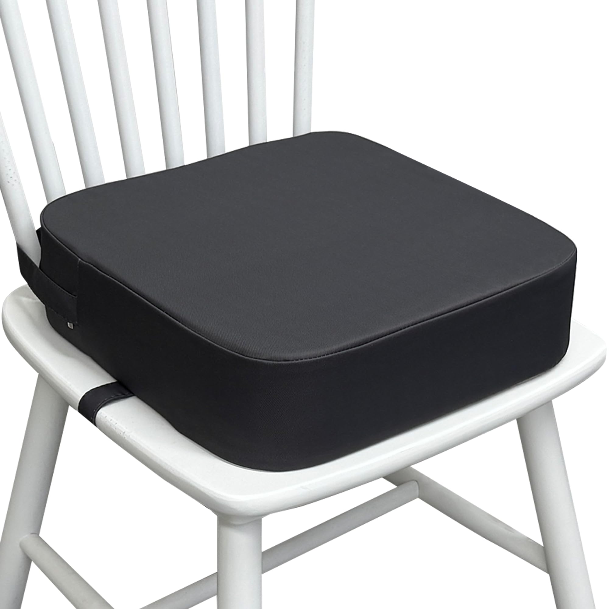 Acxseo Toddler Booster Seat attached to chair for stable mealtime support.