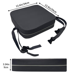 Acxseo Toddler Booster Seat foam-cushion highlights 3.5-inch comfort.