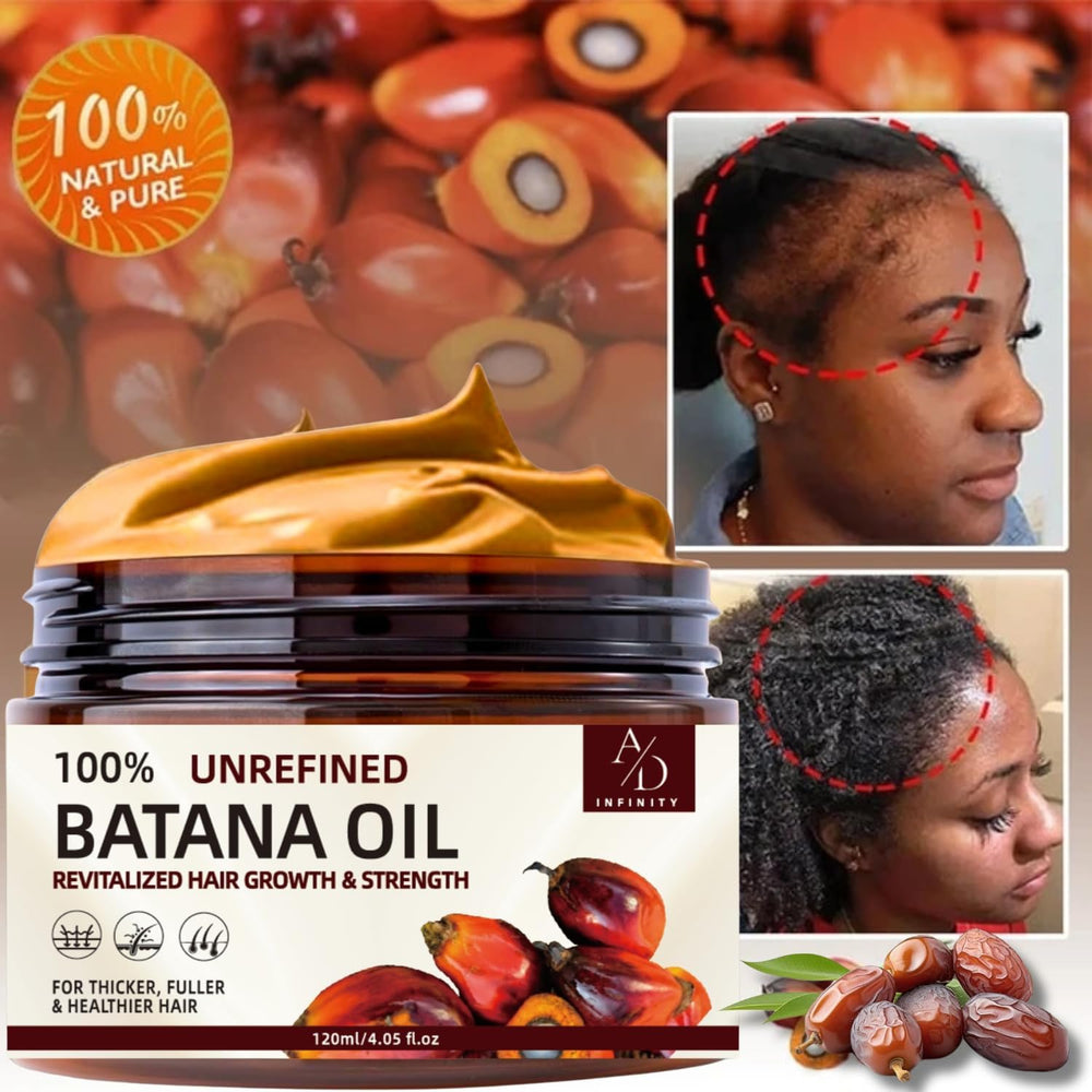 Close-up pour of Batana Oil delivering lightweight hydration.