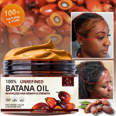 Close-up pour of Batana Oil delivering lightweight hydration.