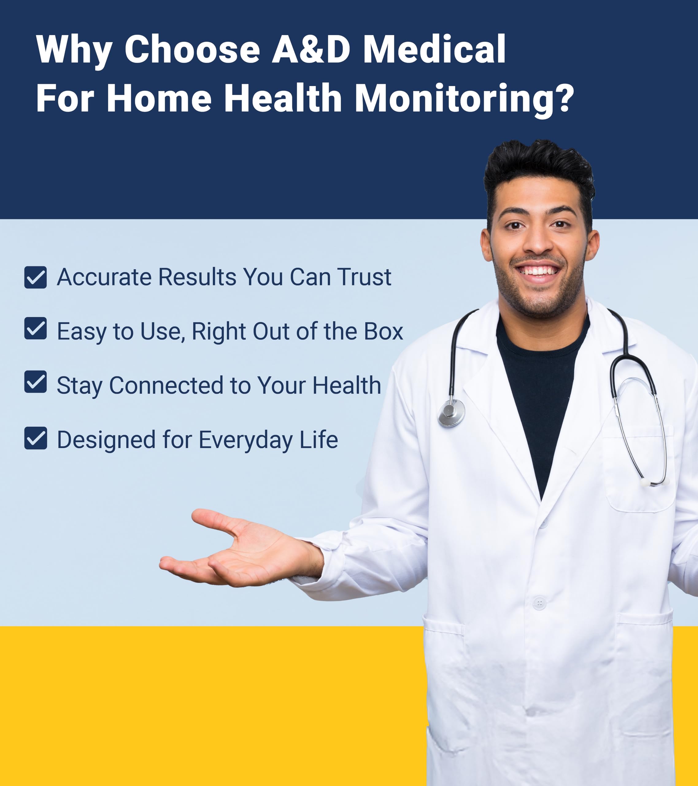 A&D Heart Track app logs measurements and trends.