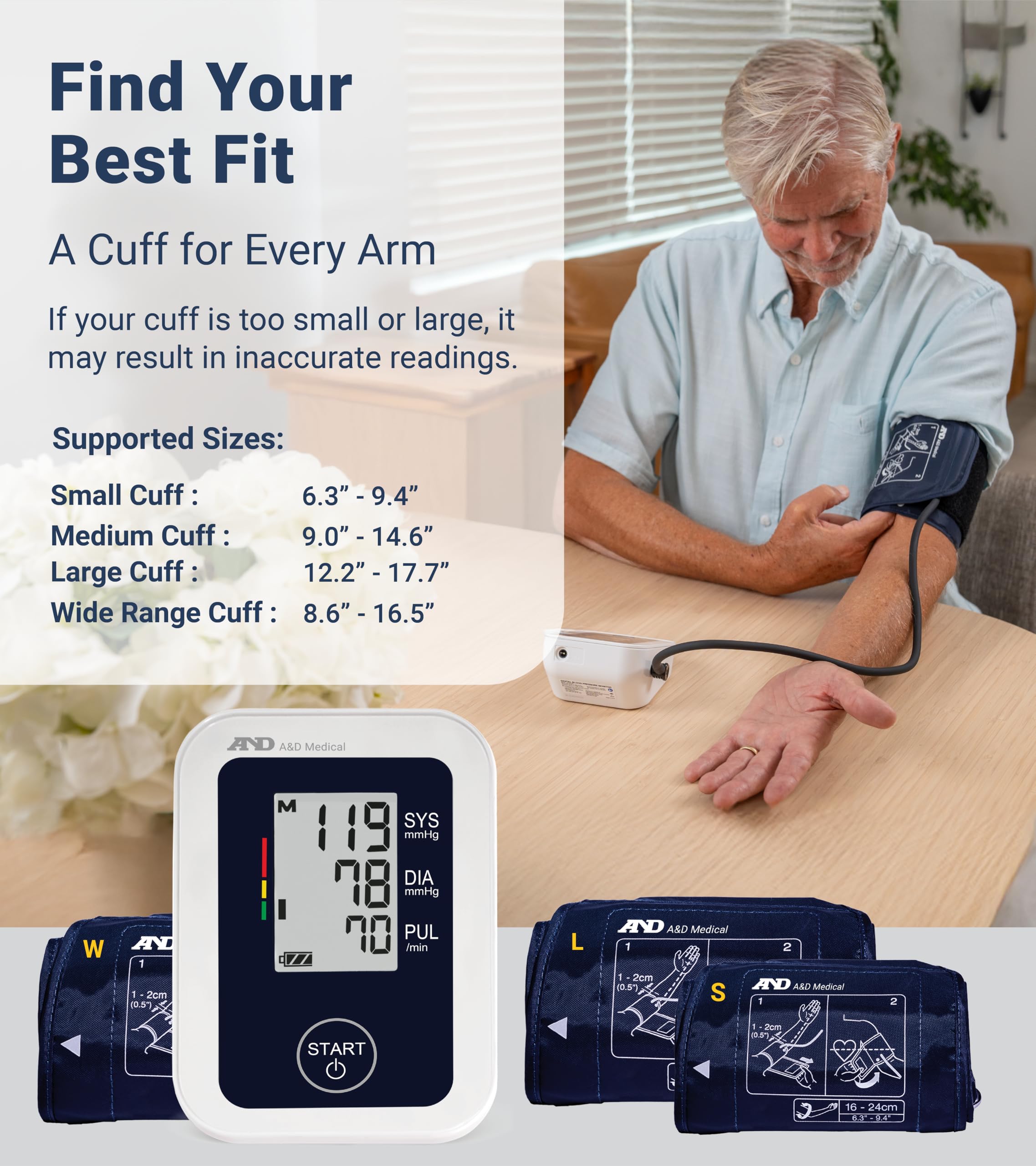 A&D Heart Track app lets you log measurements on mobile devices