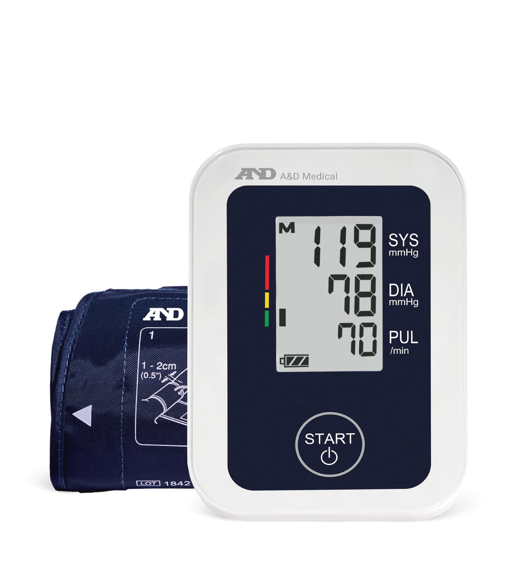 A&D Medical UA-651 upper-arm monitor with large display for easy readings at home