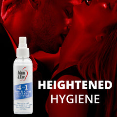 Adam & Eve safe cleaning on silicone and glass toys preserves material integrity.