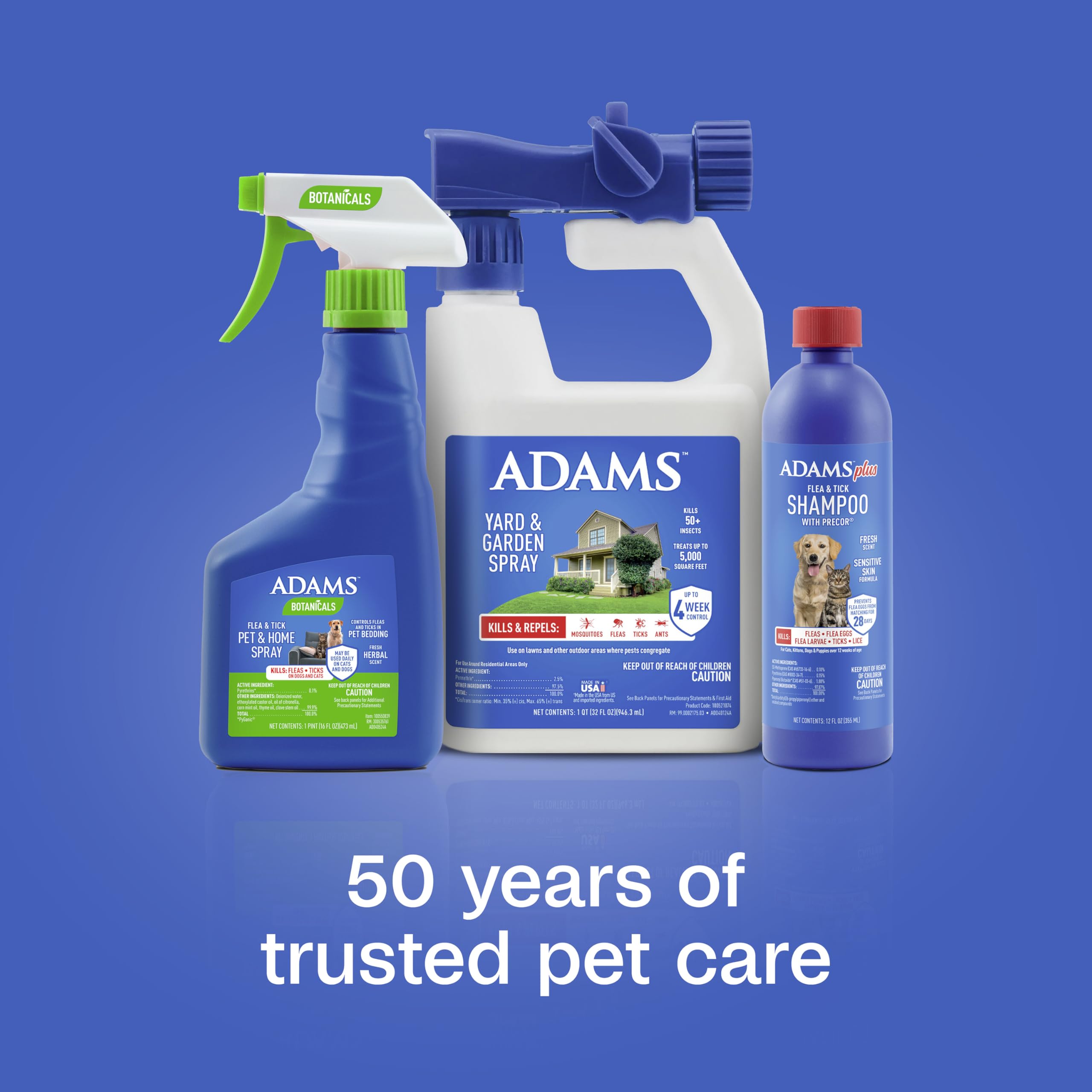 ADAMS Botanicals alcohol-free formula with herbal scent