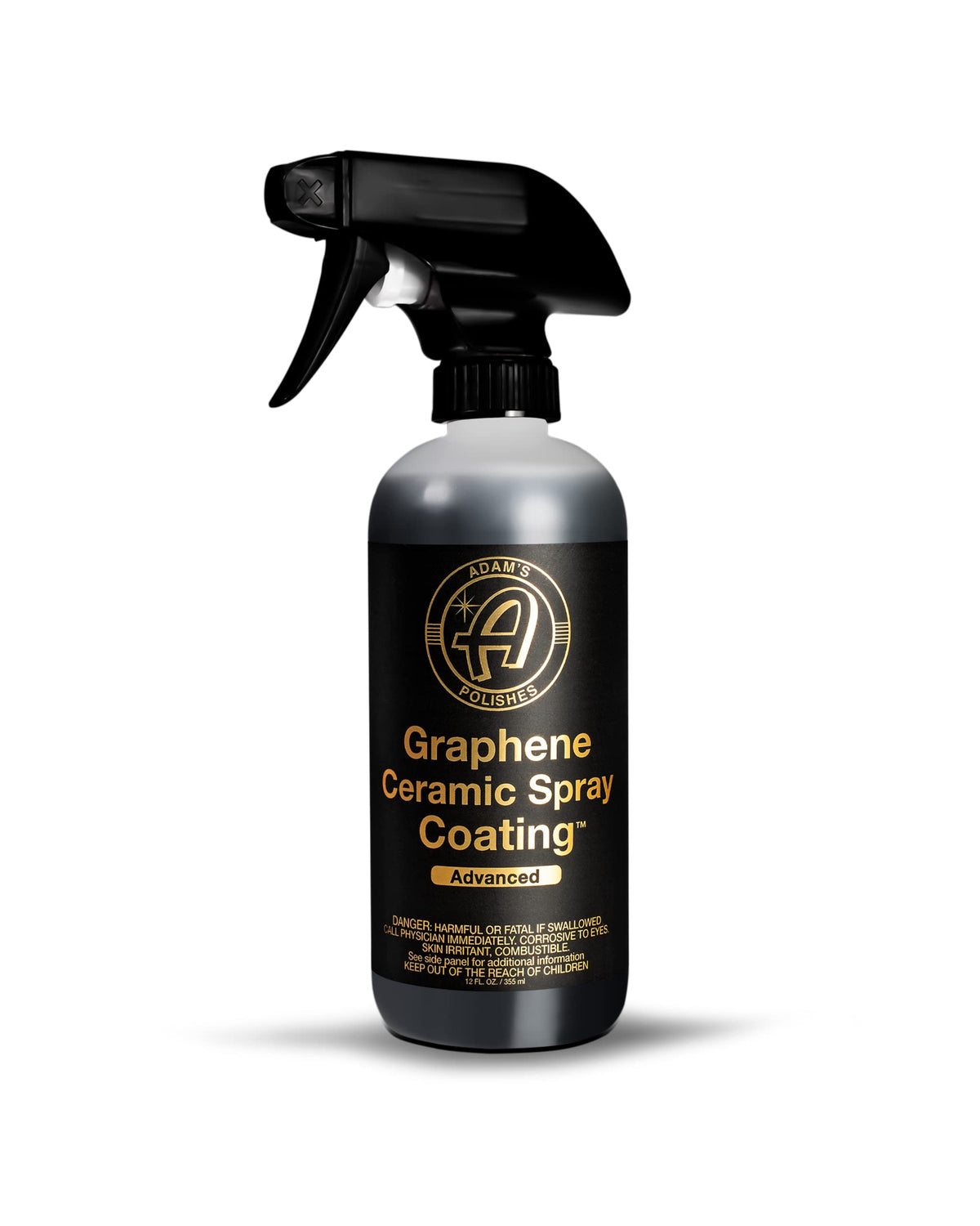 Adam's Polishes Advanced Graphene Spray Coating on a painted panel delivering deep gloss.