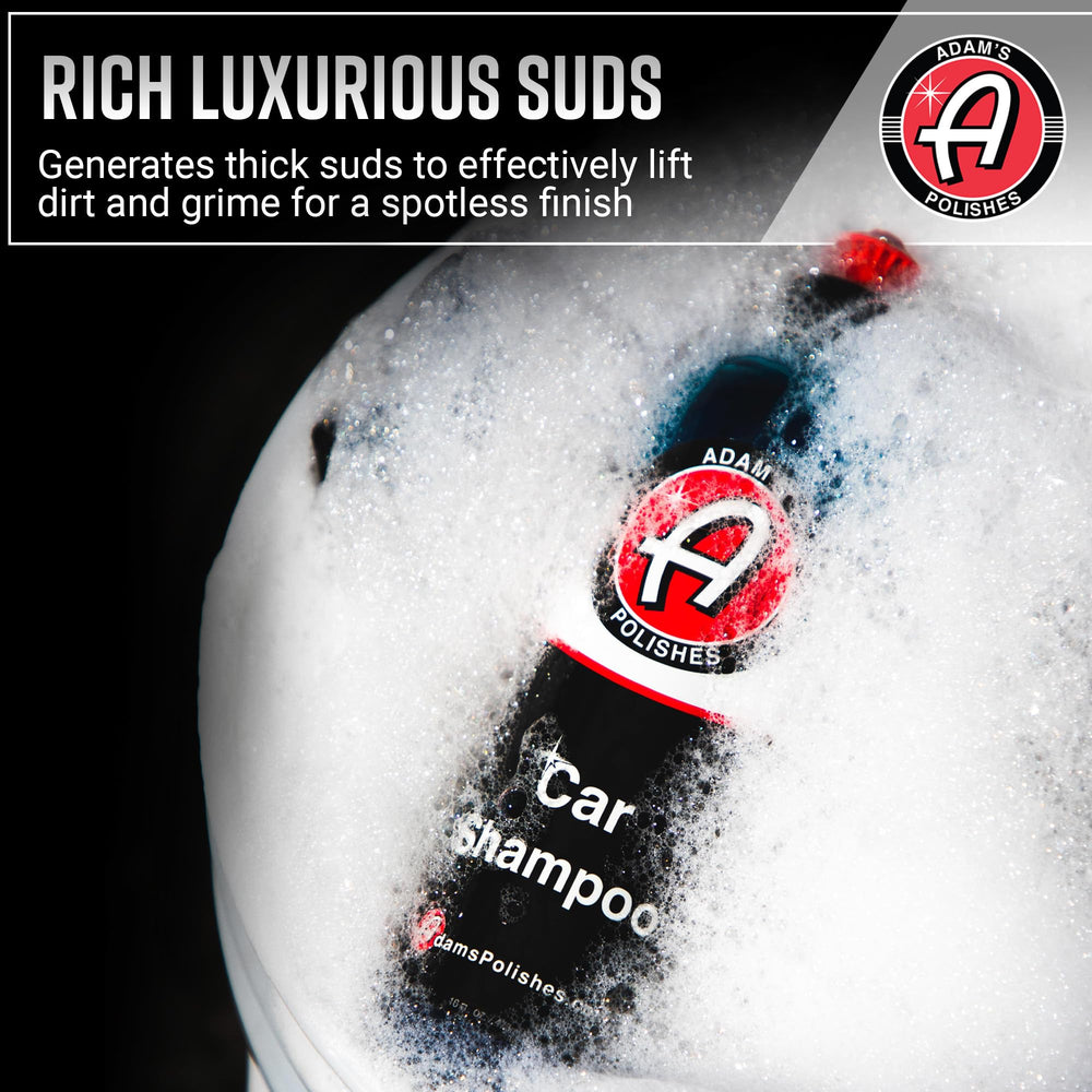 USA-made Adam's Polishes Car Wash Shampoo formulation