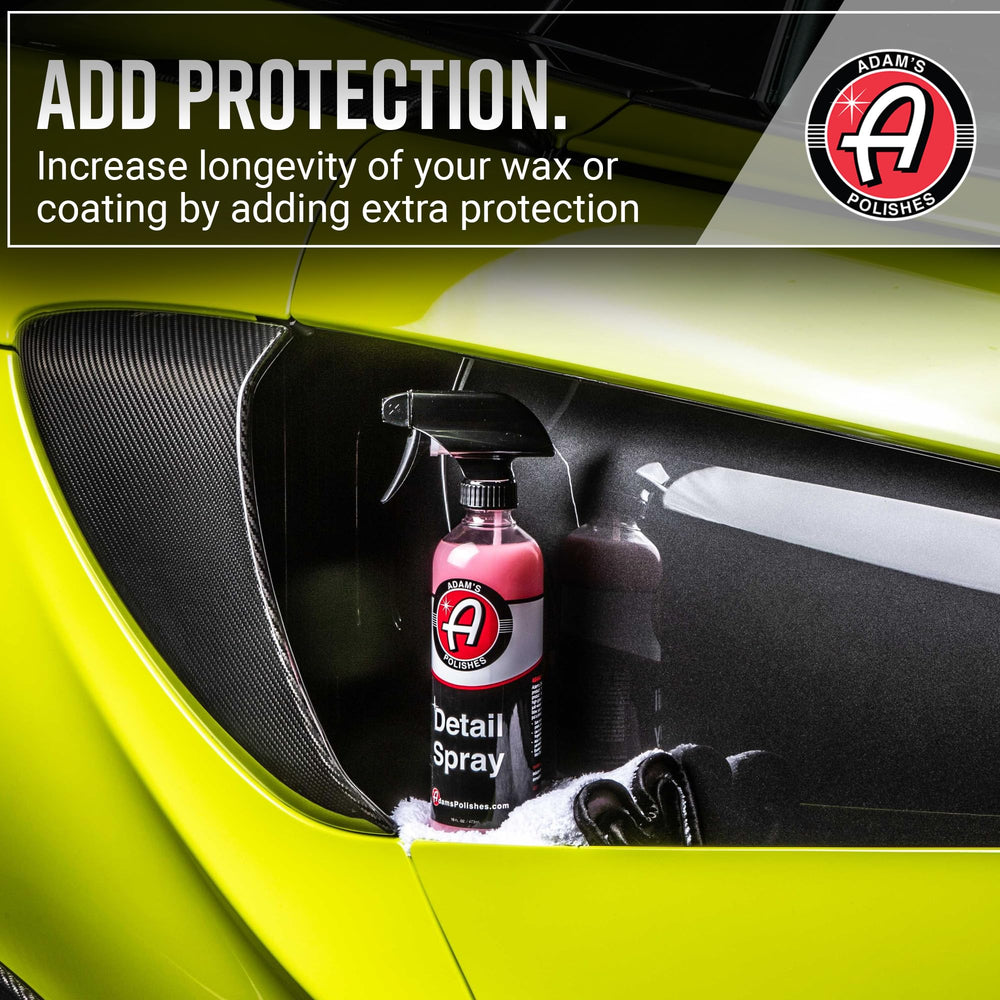 Adam's Polishes Detail Spray car shine after wash for showroom-ready results