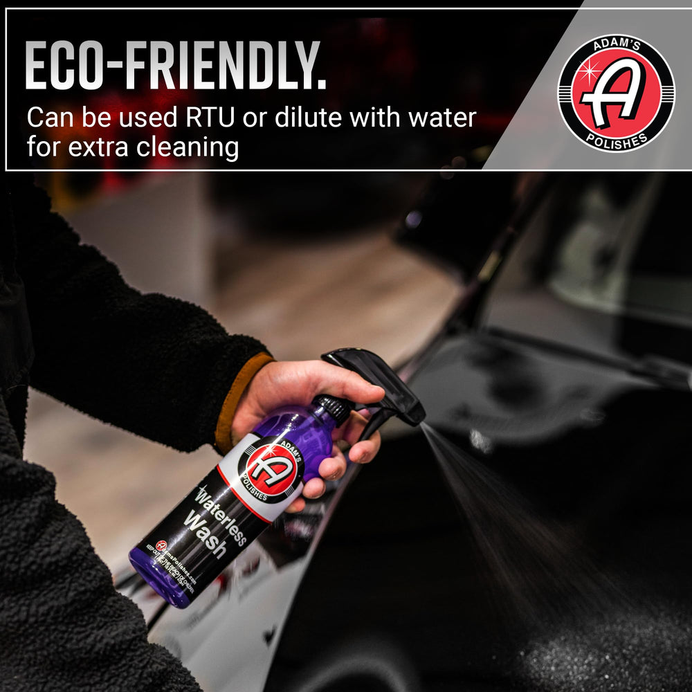 Adam's Polishes Waterless Wash eco-friendly car wash option