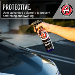 Adam's Polishes Waterless Wash emulsifying polymers lift dirt gently