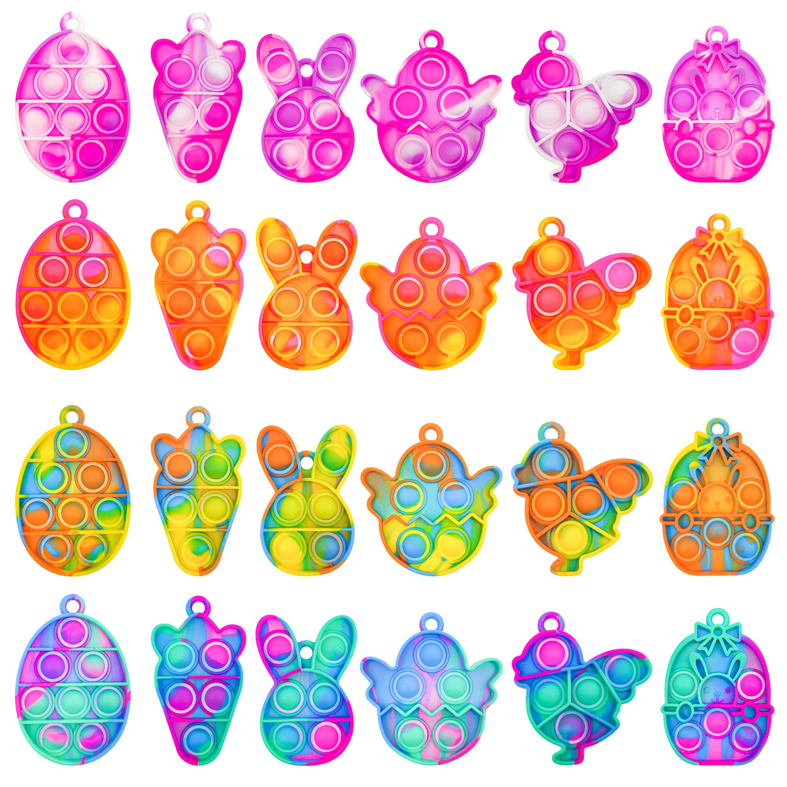 Adatos Easter Pop fidget egg close up for tactile play and Easter fun