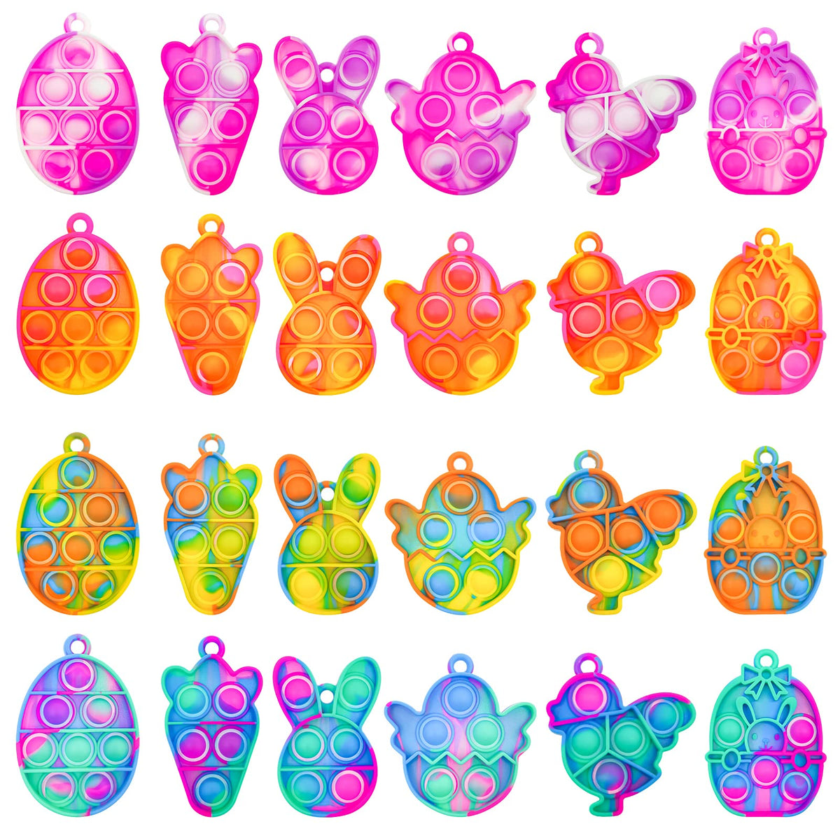 Adatos Easter Pop fidget egg close up for tactile play and Easter fun