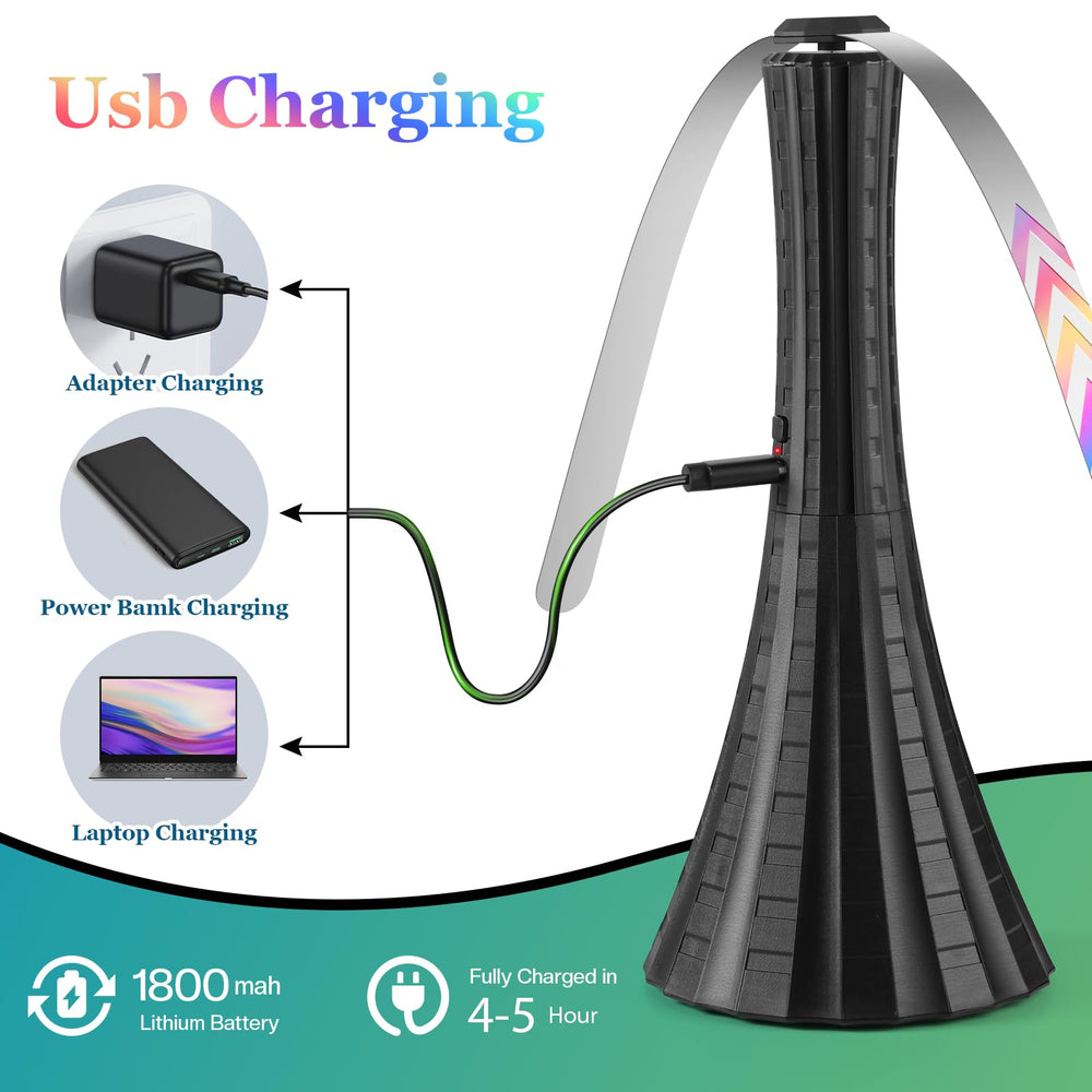 Adawook chemical-free outdoor fly fan protects food without chemicals.