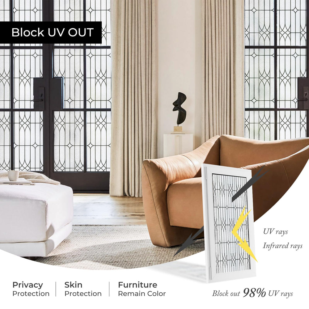 ADD.HERES light-diffusion softens daytime glare while preserving exterior visibility.