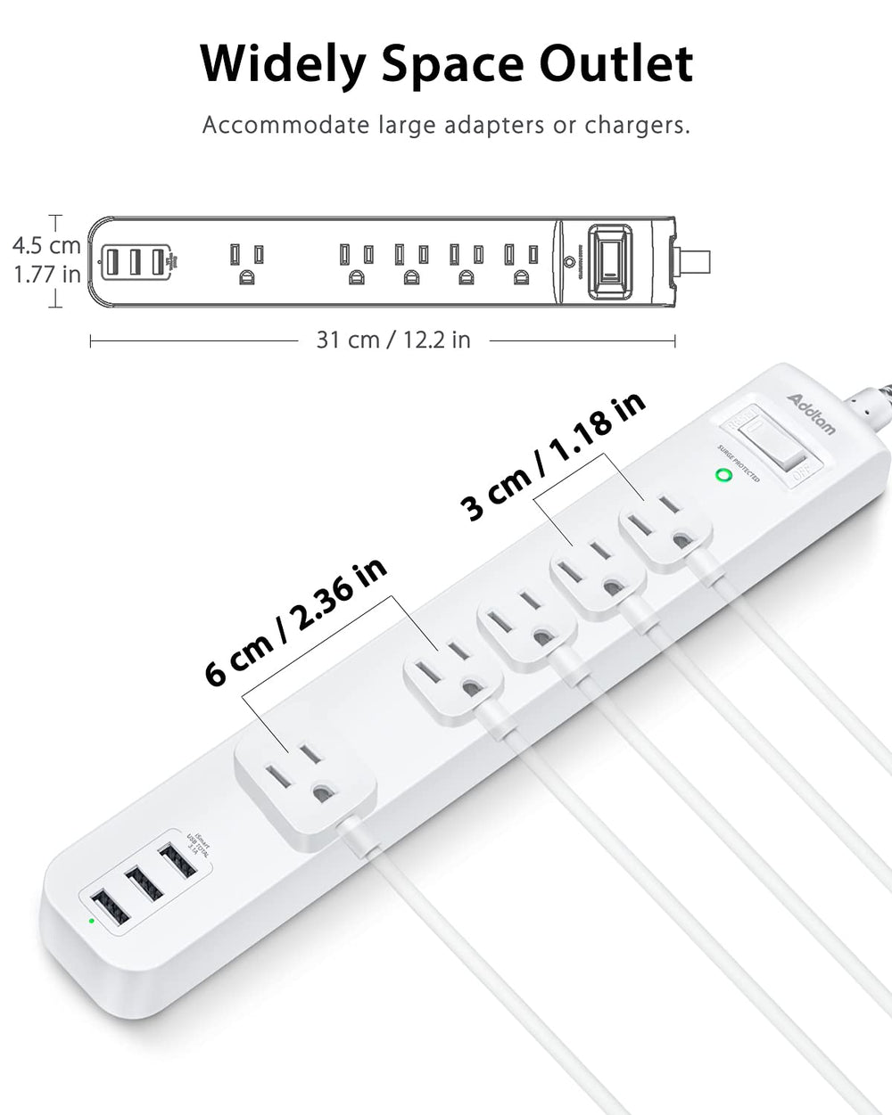 Addtam flat plug frees bottom outlet for access