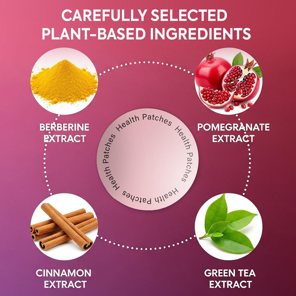 Adellina Berberine Patches featuring L-Glutamine for an active routine