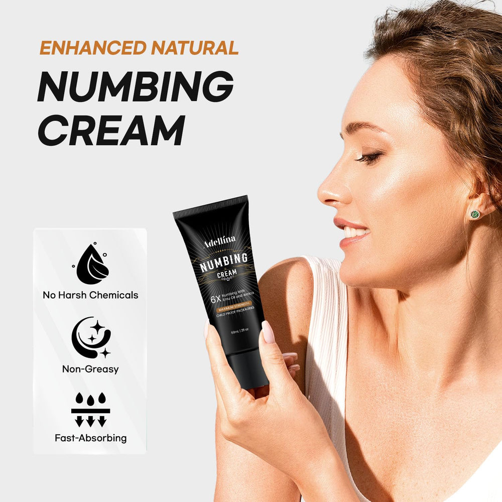 Adellina Numbing Cream GMP-certified quality.