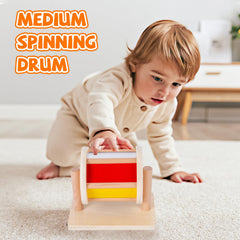 Adena Montessori knob puzzle promotes grasping and hand coordination