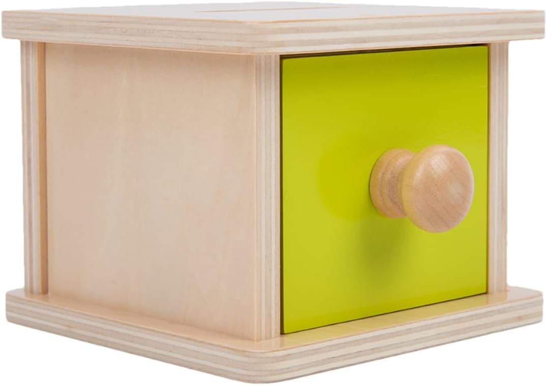 A toddler uses Adena Montessori toy for fine motor practice.