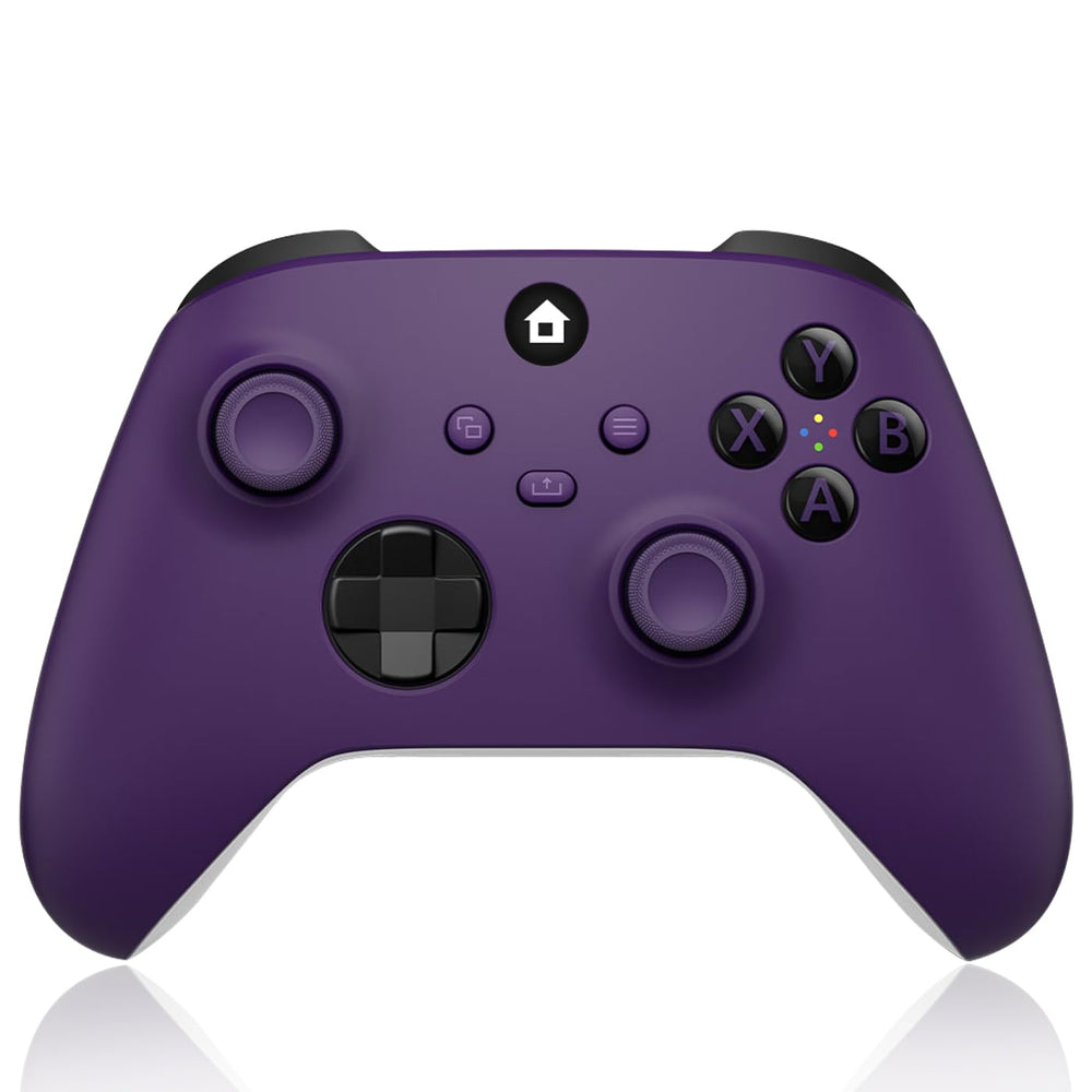 ADHJIE Xbox controller purple front view for comfortable extended gaming.
