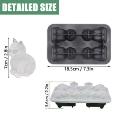 Admaison BPA-free silicone tray keeps ice pure and safe for beverages.