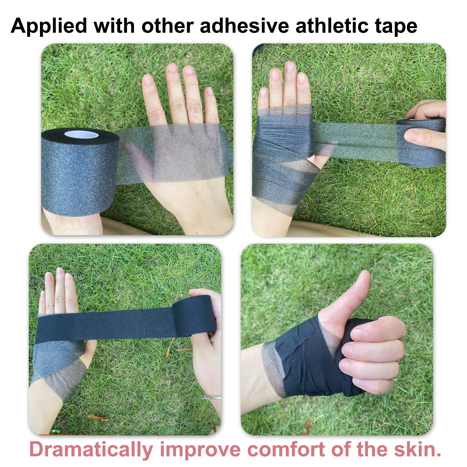 ADMITRY easy-tear pre-wrap beige captured for fast, tool-free application