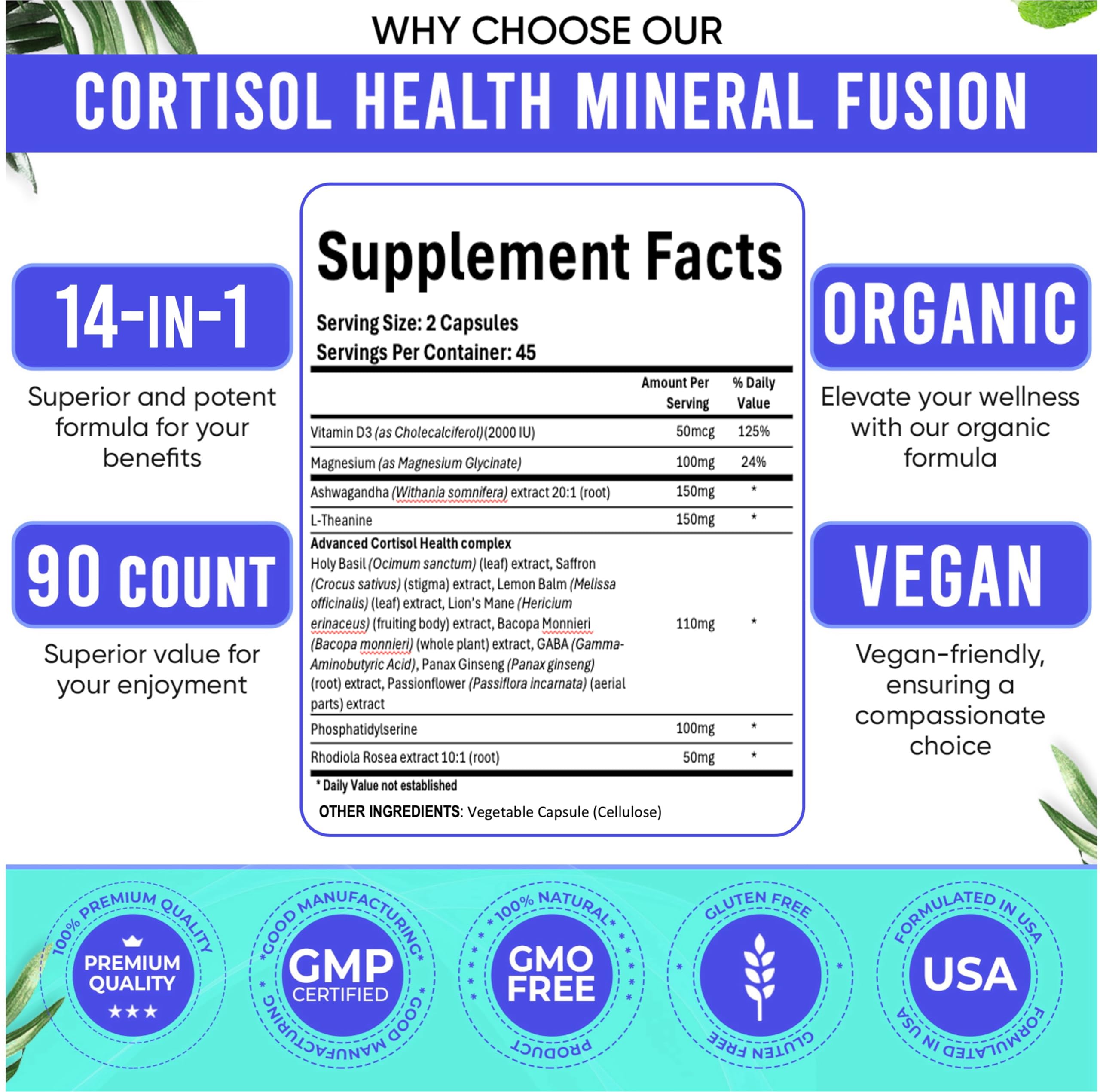 Adndale Cortisol-ashwagandha roots image illustrating adaptogen blend for resilience.