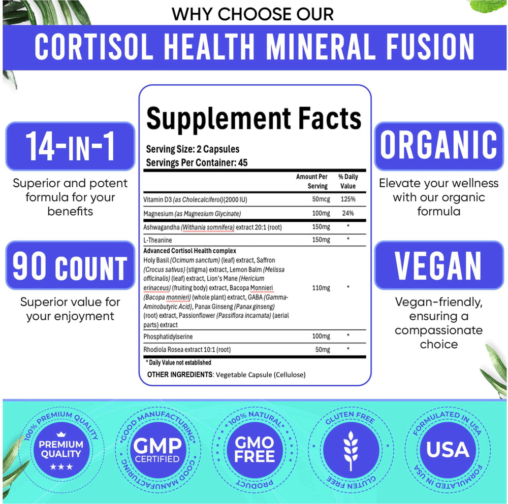 Adndale Cortisol-ashwagandha roots image illustrating adaptogen blend for resilience.