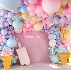 ADOINBY 18-inch pastel pink balloon for decor