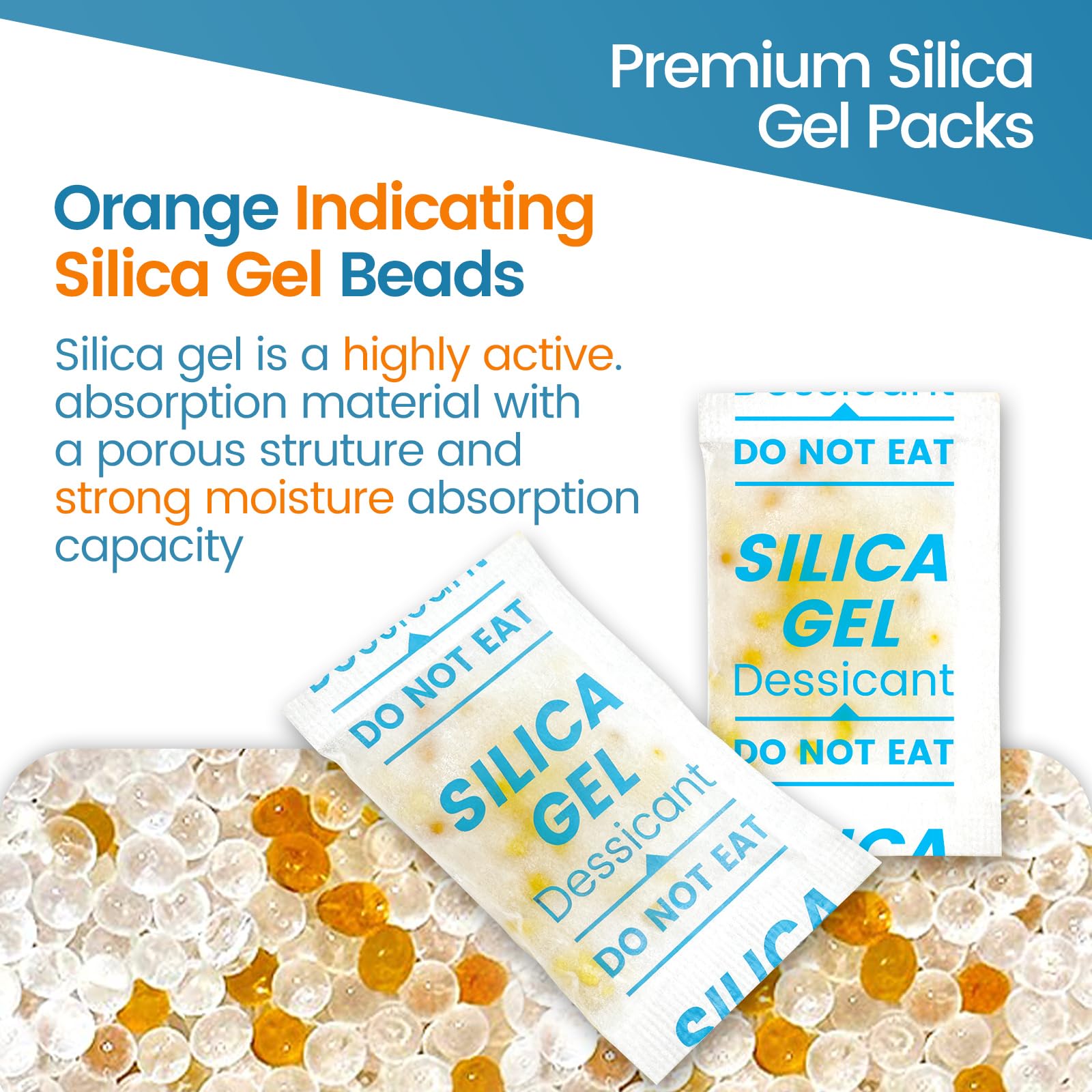 ADSORBCO silica gel packets in electronics storage prevent moisture damage