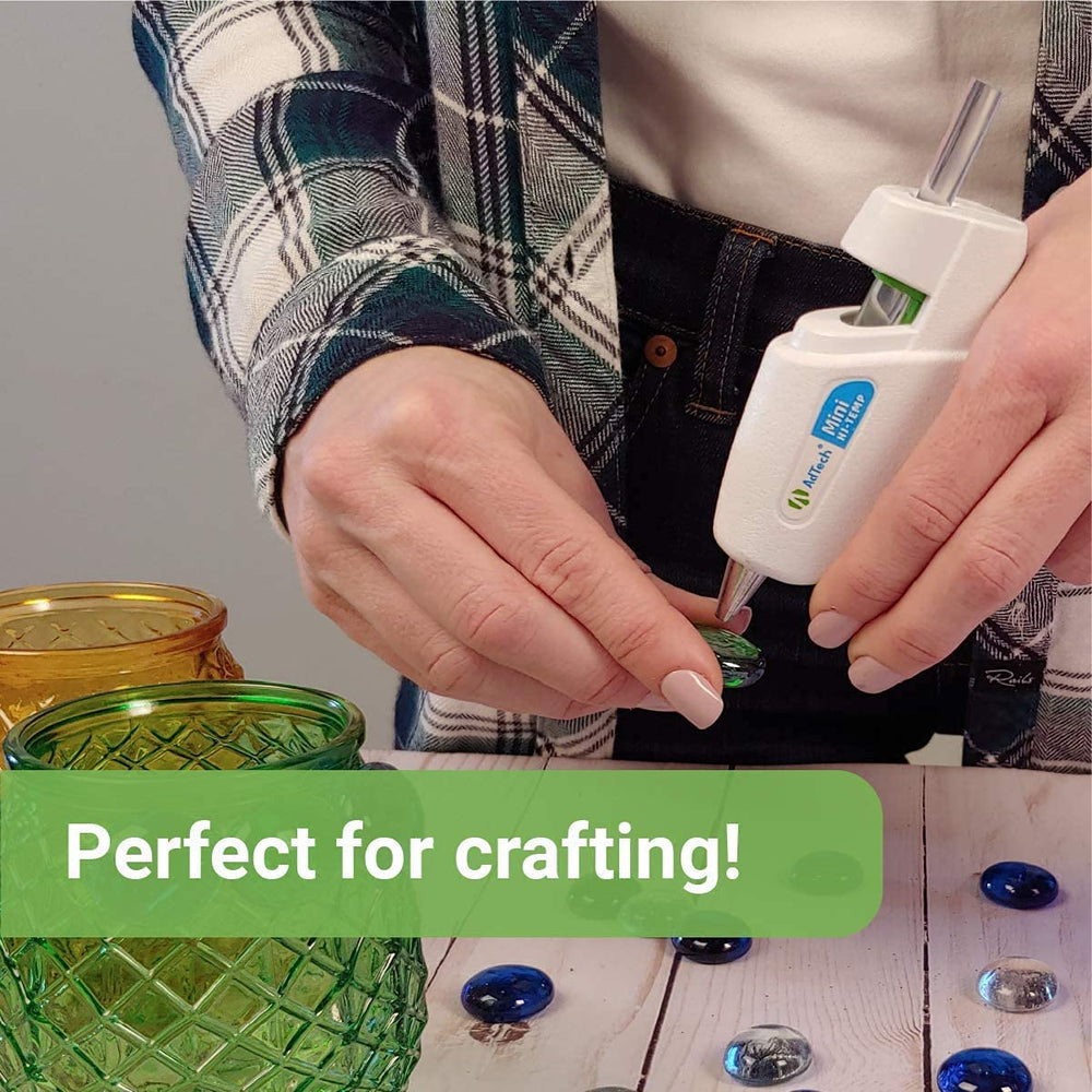 AdTech glue sticks bond fabric and plastics for DIY projects
