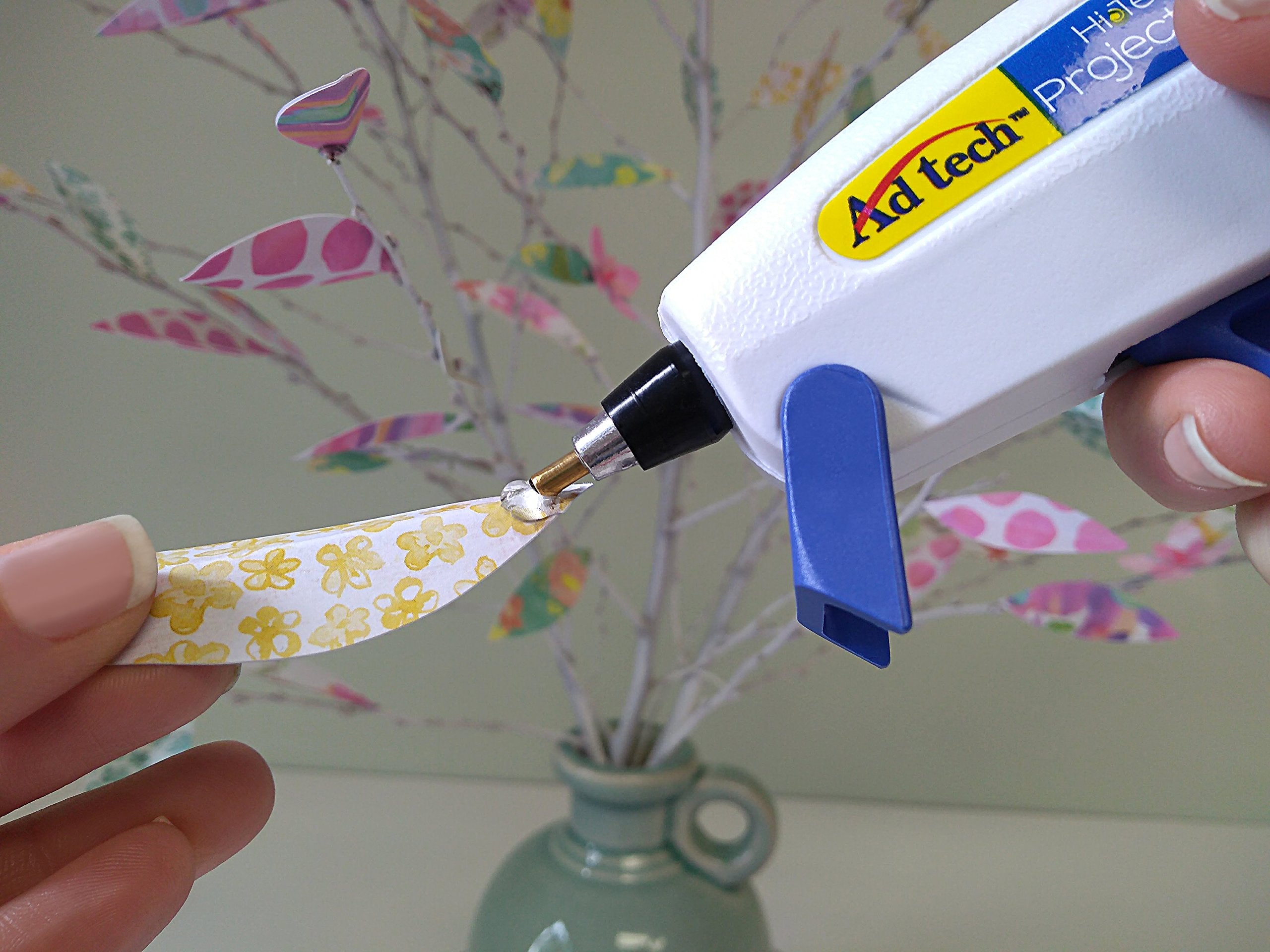 AdTech sticks compatible with all mini glue guns for easy upgrades.