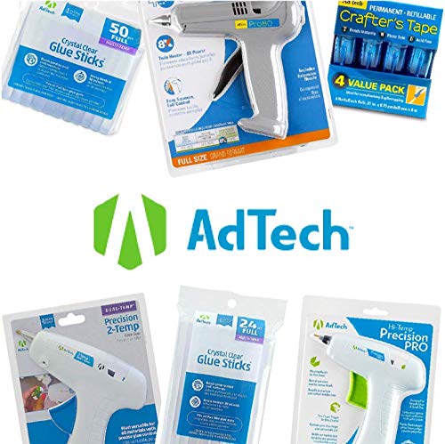 AdTech Crystal Clear glue dries crystal clear for clean finishes