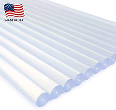 AdTech hot glue sticks 10-inch clear in action demonstrates quick bonding for crafts.