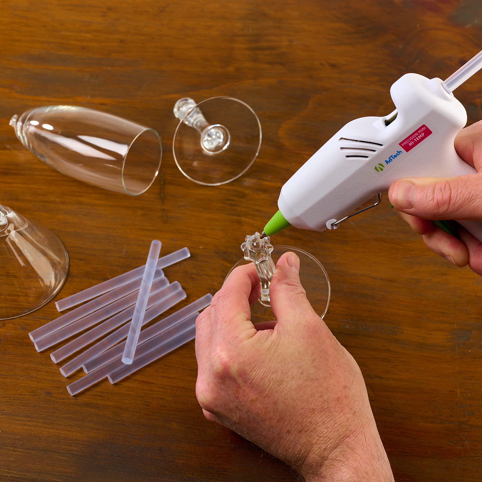 AdTech USA-made glue sticks ensure reliable quality for home, school, and office.