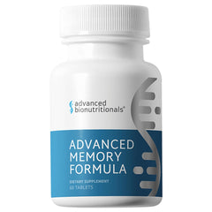 Advanced Bionutritionals Memory Formula bottle for potential memory and focus support