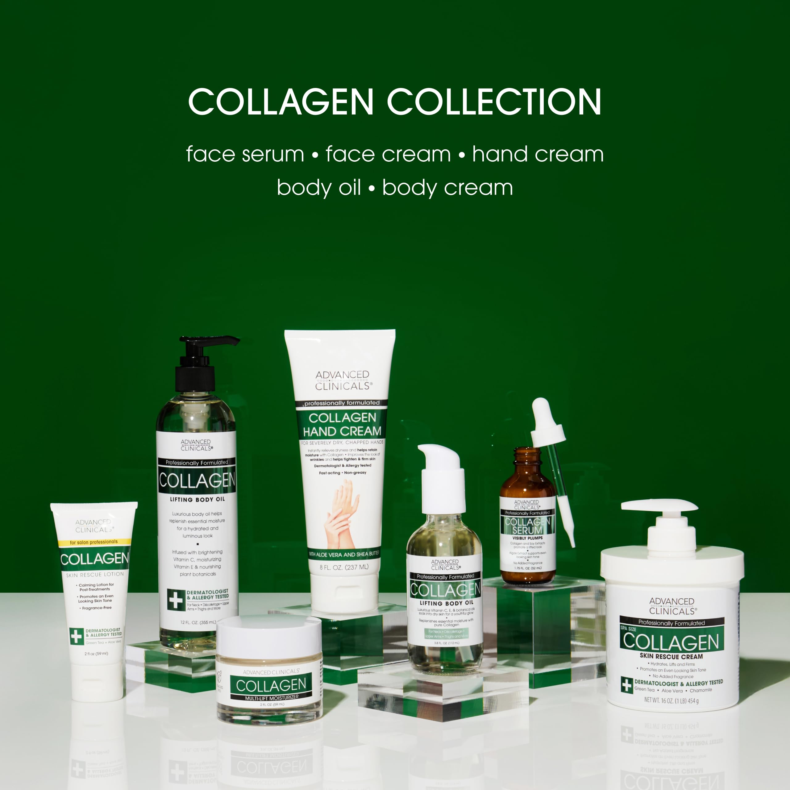 Label close-up reveals a clean, paraben-free formula from Advanced Clinicals.