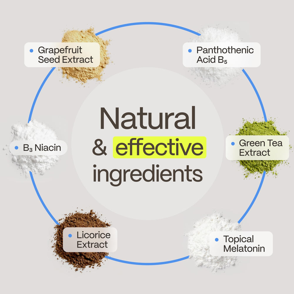 NutraM scalp application scene with gentle massage for absorption.